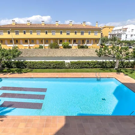 Apto. Frontmar - Wifi, Piscina, 1ª Linea De Mar, Vistas Panoramicas. - Es-89-125 アパート