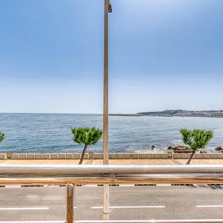 アパート Apto. Frontmar - Wifi, Piscina, 1ª Linea De Mar, Vistas Panoramicas. - Es-89-125 *
