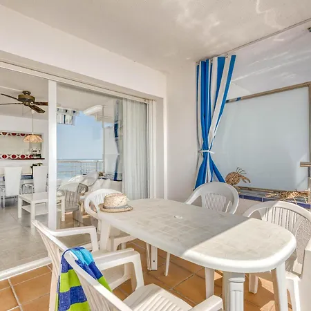 Apto. Frontmar - Wifi, Piscina, 1ª Linea De Mar, Vistas Panoramicas. - Es-89-125 アパート トレリャ・デ・モングリ