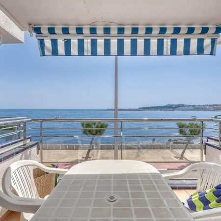 Apto. Frontmar - Wifi, Piscina, 1ª Linea De Mar, Vistas Panoramicas. - Es-89-125 アパート *